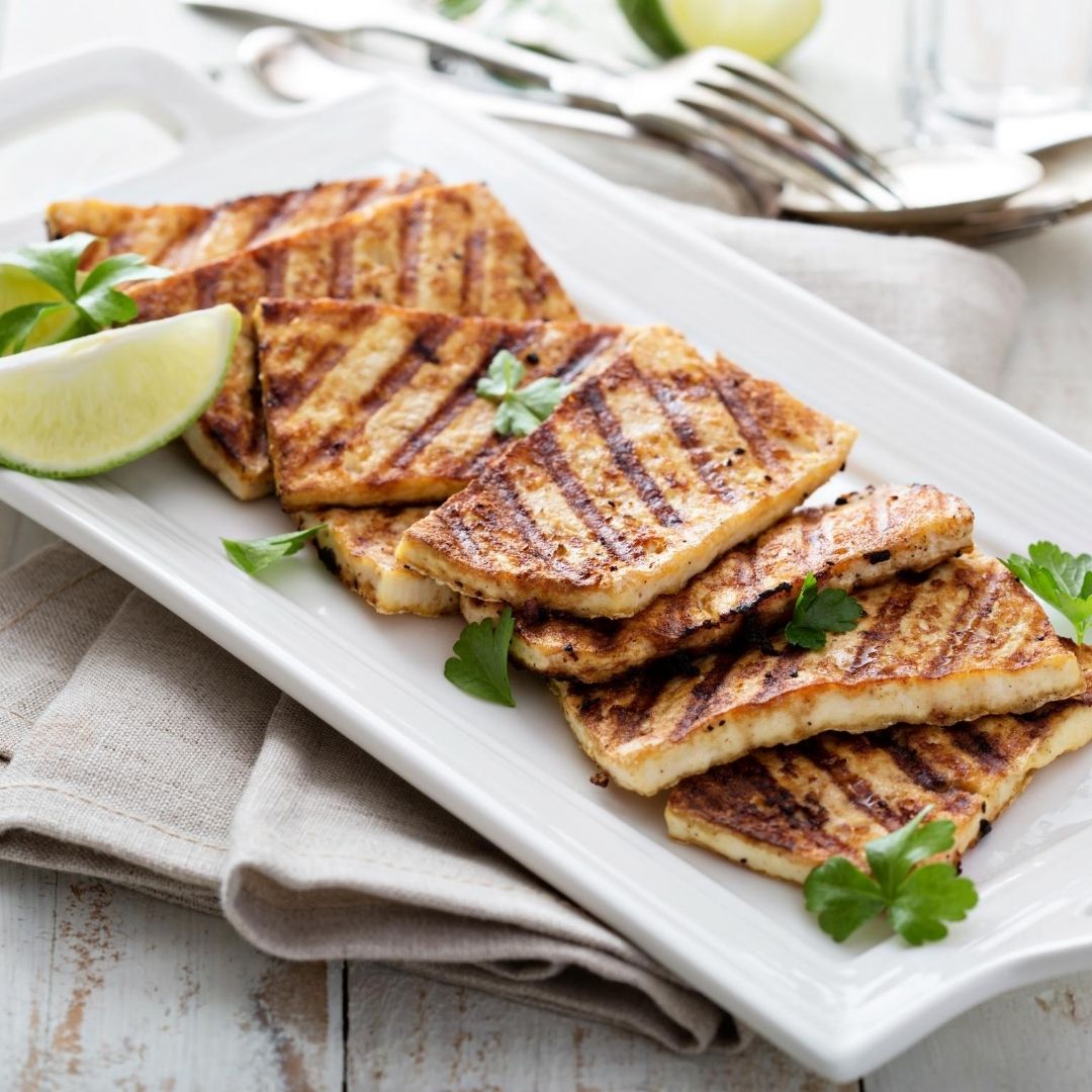 Gegrillter Tofu
